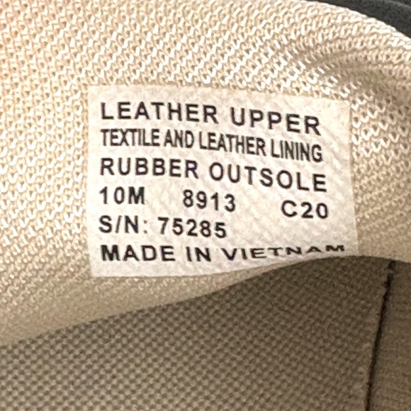 Tory Burch Howell Court Women Black Leather Lace Up Sneakers Shoes Size 10 - Picture 10 of 12